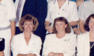 Enlarged right side of 20th reunion photo; 1988