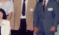 Enlarged right side of 20th reunion photo; 1988