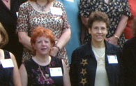 enlarged left side of 35th reunion photo; 2004