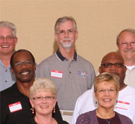 enlarged right side of 40th Reunion photo, 2010