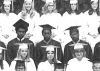 enlarged left side of grad photo