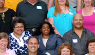 enlarged left side of 35th reunion photo