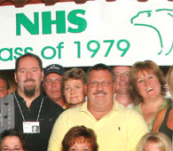 enlarged left side of 30th reunion photo