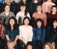 enlarged right side of class photo