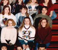 enlarged right side of class photo