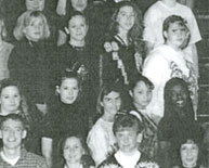 enlarged left side of senior group photo