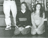 enlarged left side of senior group photo