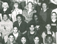 enlarged left side of class photo