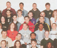 enlarged left side of 2005 class photo