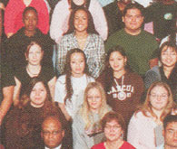 enlarged right side of 2005 class photo