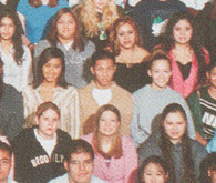 enlarged right side of 2005 class photo