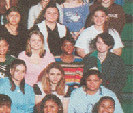 enlarged right side of 2005 class photo