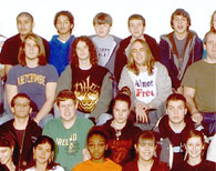 enlarged left side of 2008 grad photo