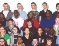 enlarged left side of 2009 grad photo