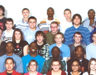 enlarged left side of 2009 grad photo